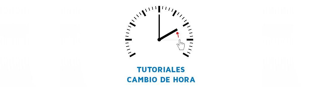 Prepárese para el cambio de hora de sus terminales